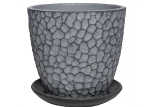 Горшок Манго серый бутон №8