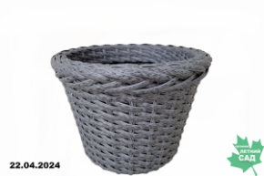 Кашпо ротанг 1