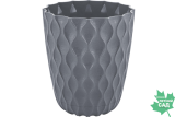 Кашпо Wave вулканический серый 2,5 л
