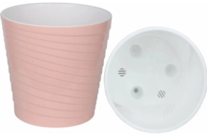 Кашпо Эйс розовый 3,8 л