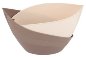 Кашпо Гармония 1,5 л пудравый